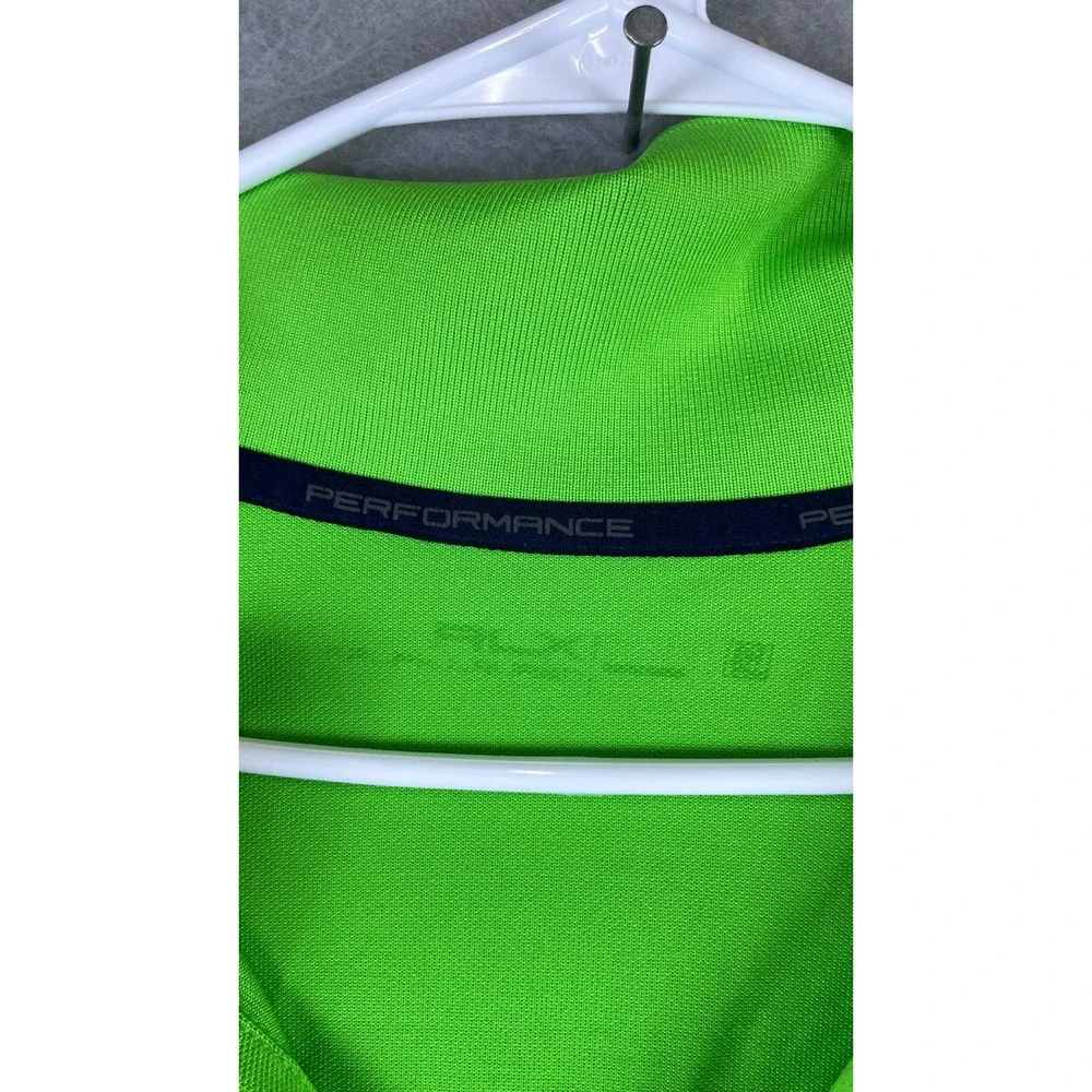 Polo Ralph Lauren RLX Polo Shirt Mens XL Green Good Performance Golf Pony Logo